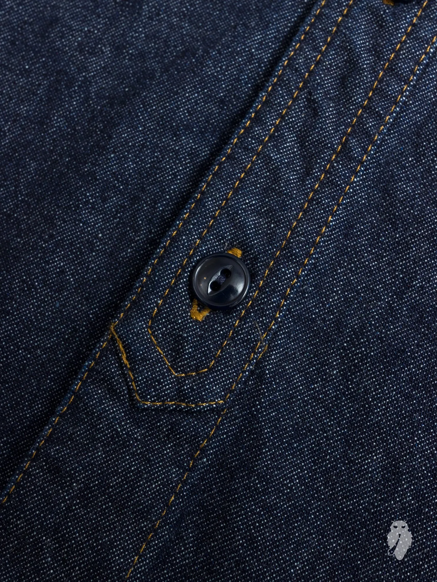 10oz Denim Work Shirt in Indigo