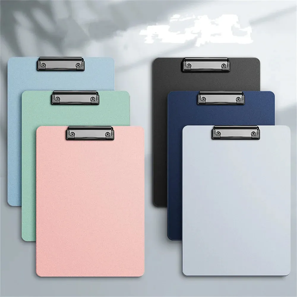 A5/A4 File Folder Clipboard Writing Pad Memo Clip Board Test Paper Organizer Writing Clamps School Office Stationary