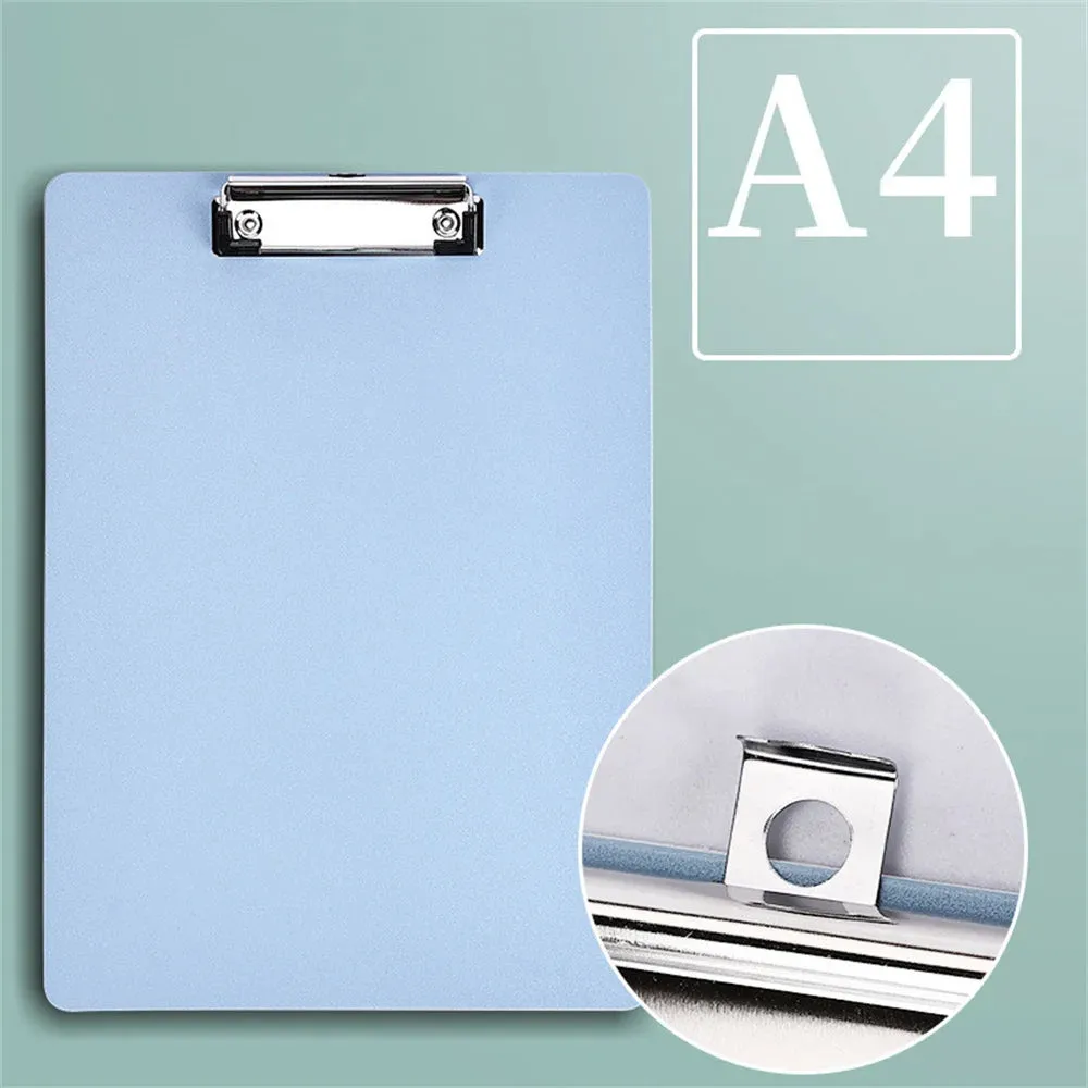 A5/A4 File Folder Clipboard Writing Pad Memo Clip Board Test Paper Organizer Writing Clamps School Office Stationary