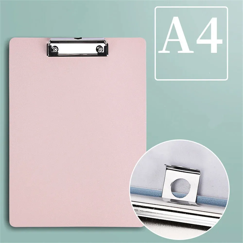 A5/A4 File Folder Clipboard Writing Pad Memo Clip Board Test Paper Organizer Writing Clamps School Office Stationary