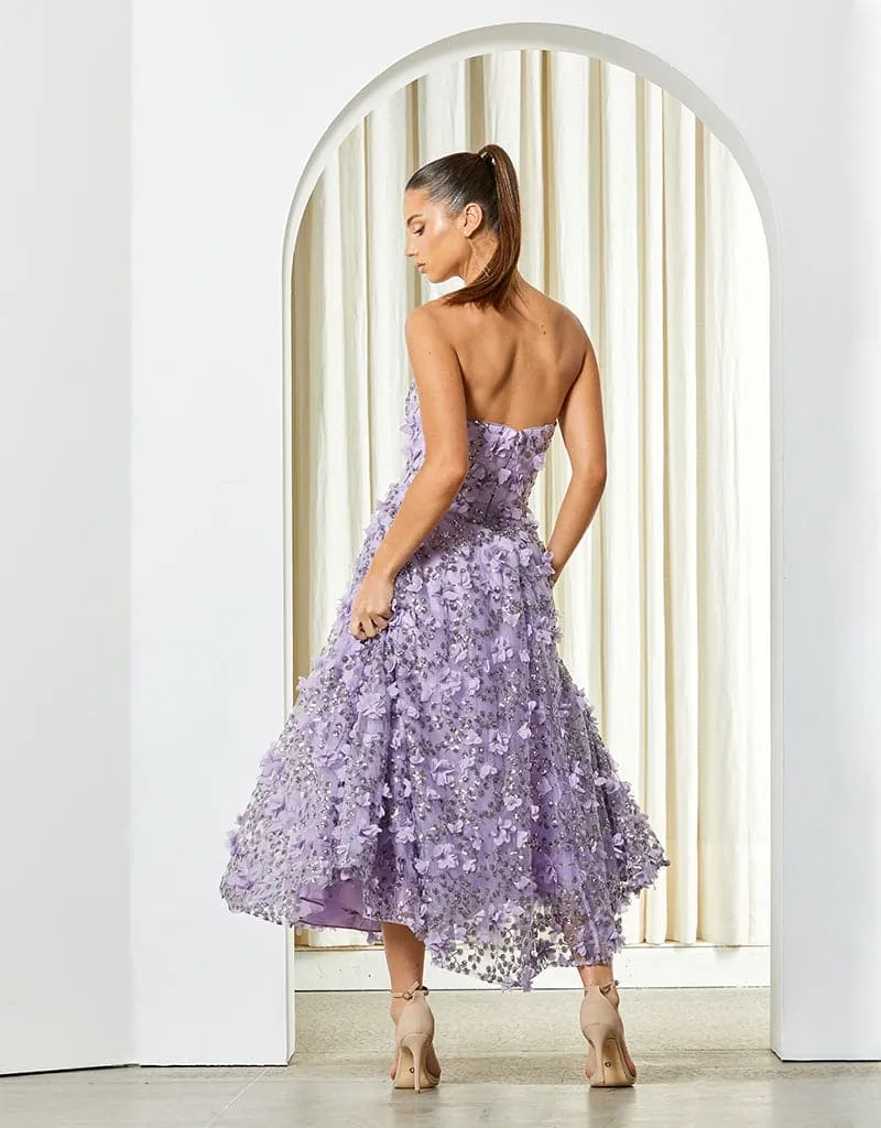 ADELA SWEETHEART PETAL MIDI B41D01S