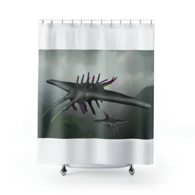 Alpha Creature Shower Curtains