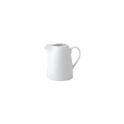 Anton Black 10 Oz Cream Jug, White  6 /Case