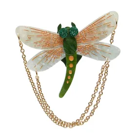 As The Dragon Flies Brooch