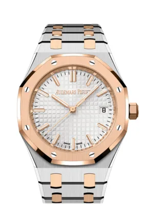 Audemars Piguet Royal Oak 34 Silver dial Stainless steel Watch 77450SR.OO.1361SR.01