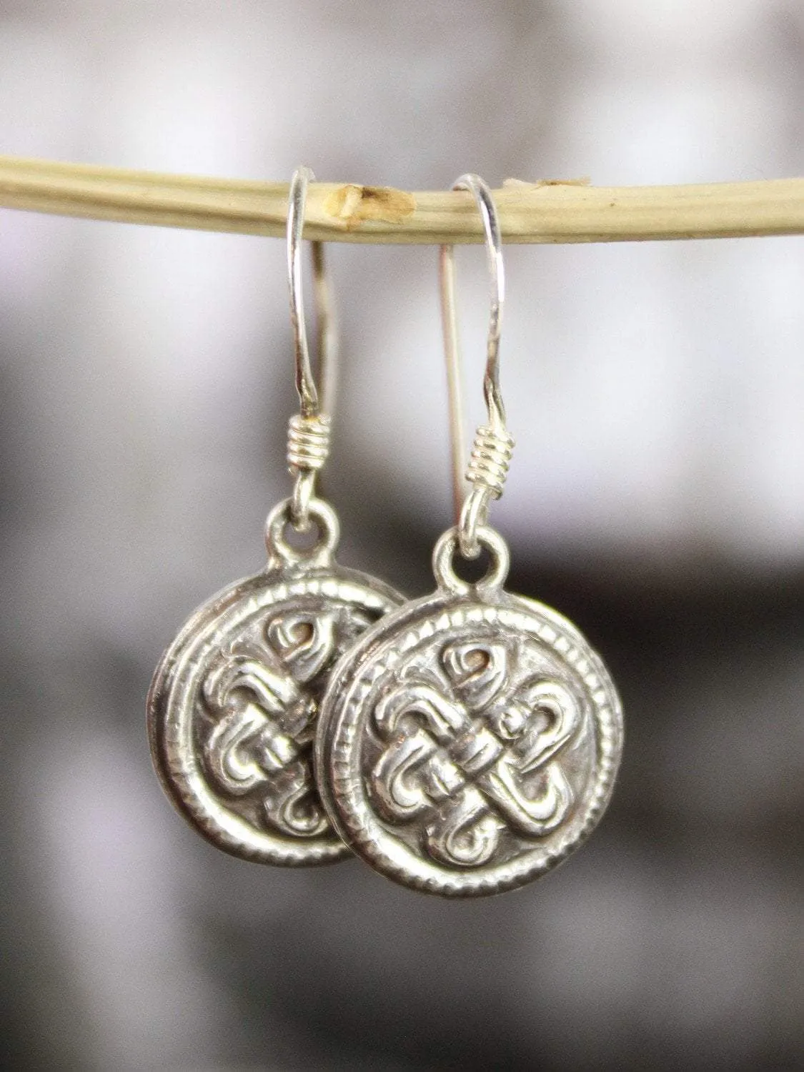 Auspicious Eternal Knot Earrings