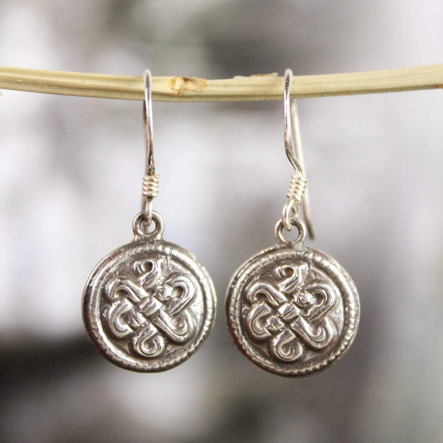 Auspicious Eternal Knot Earrings