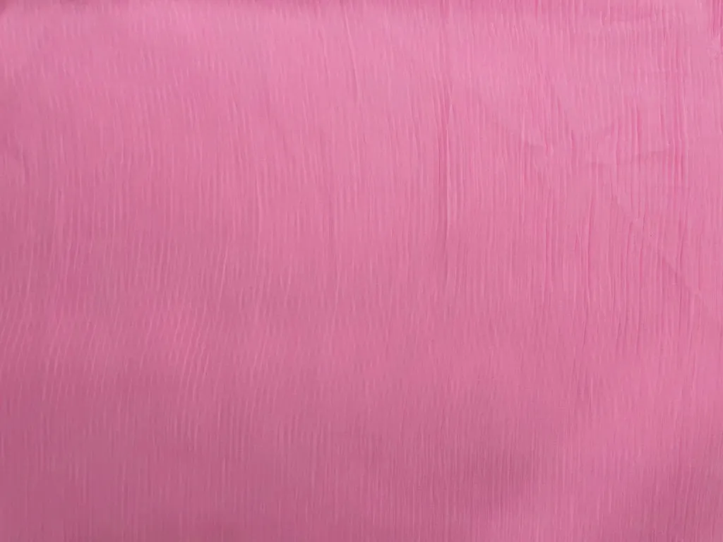 Baby Pink Plain Pleated Viscose Georgette Fabric