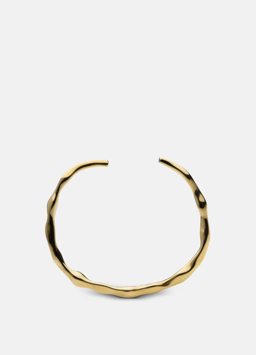 Bangle | Chunky Cuff | Gold Plated