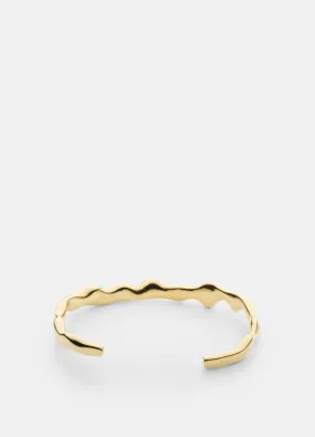 Bangle | Chunky Cuff | Gold Plated