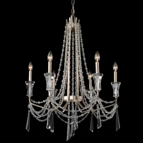 Barcelona 270C06TR 6-Light Chandelier - Transcend Silver