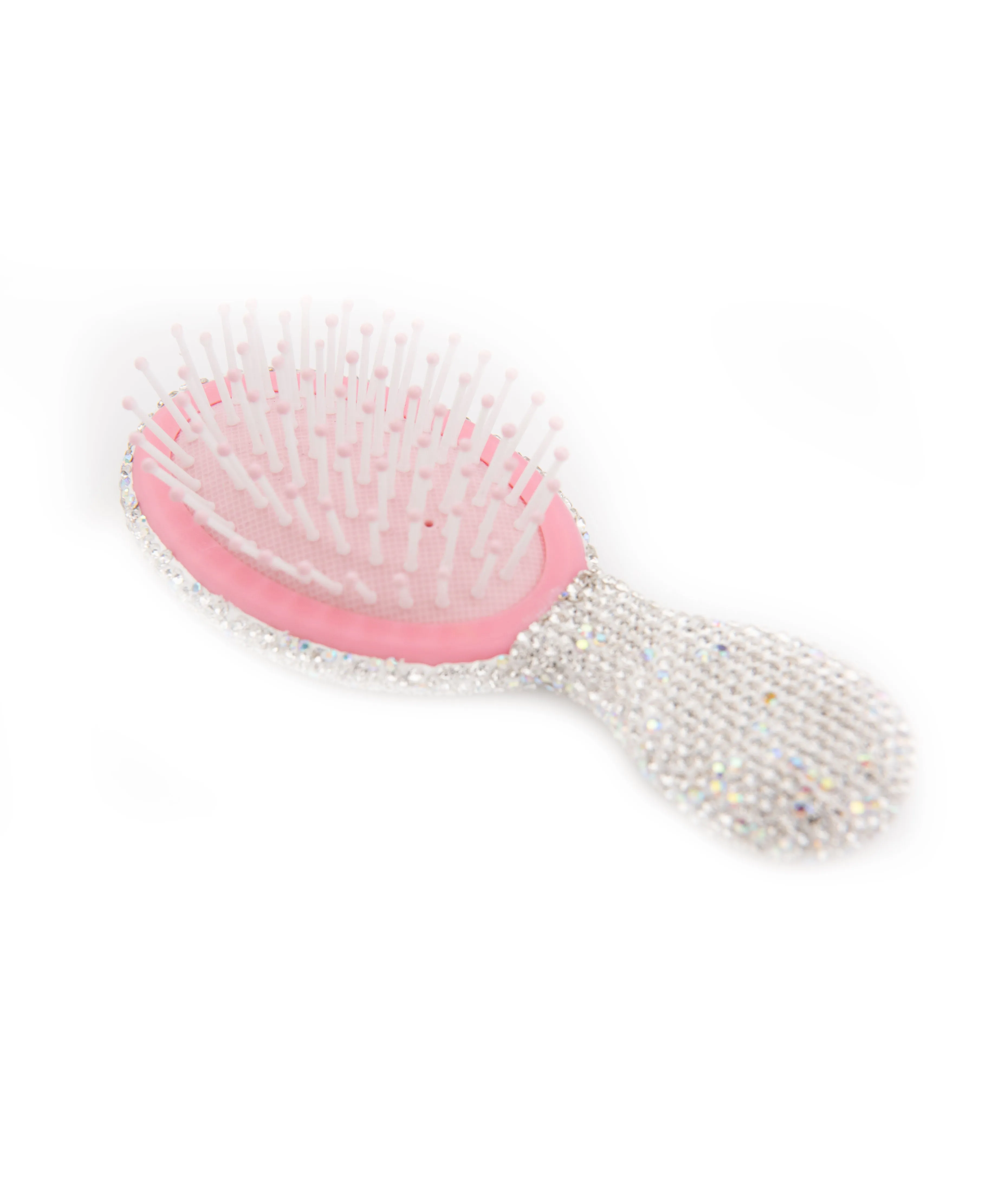 Bari Lynn Small Crystal Hair Brush