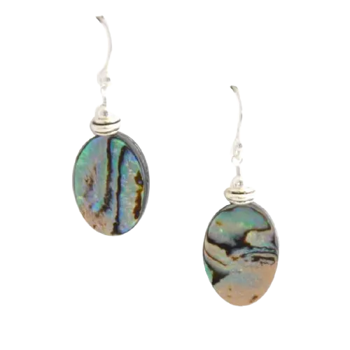 Barse Sea Drops Abalone Earring