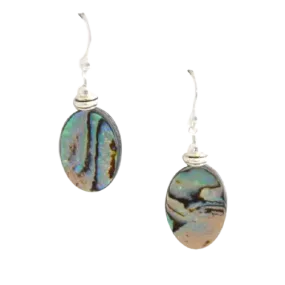 Barse Sea Drops Abalone Earring