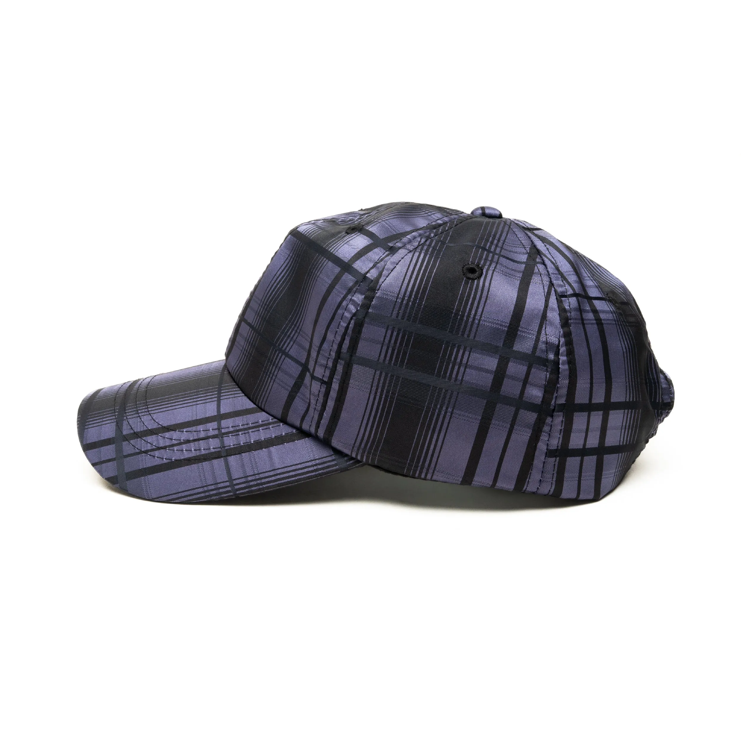 Blockhead Cap - Plaided Purple