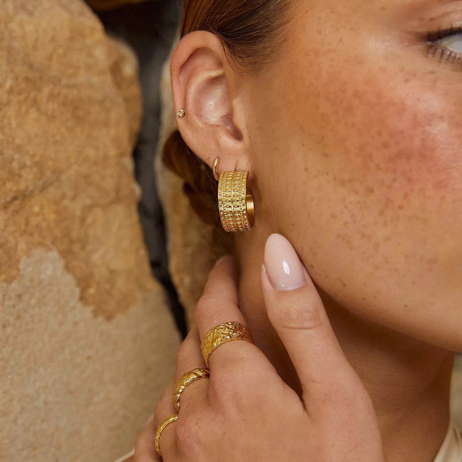 Bodhi Gold Earrings