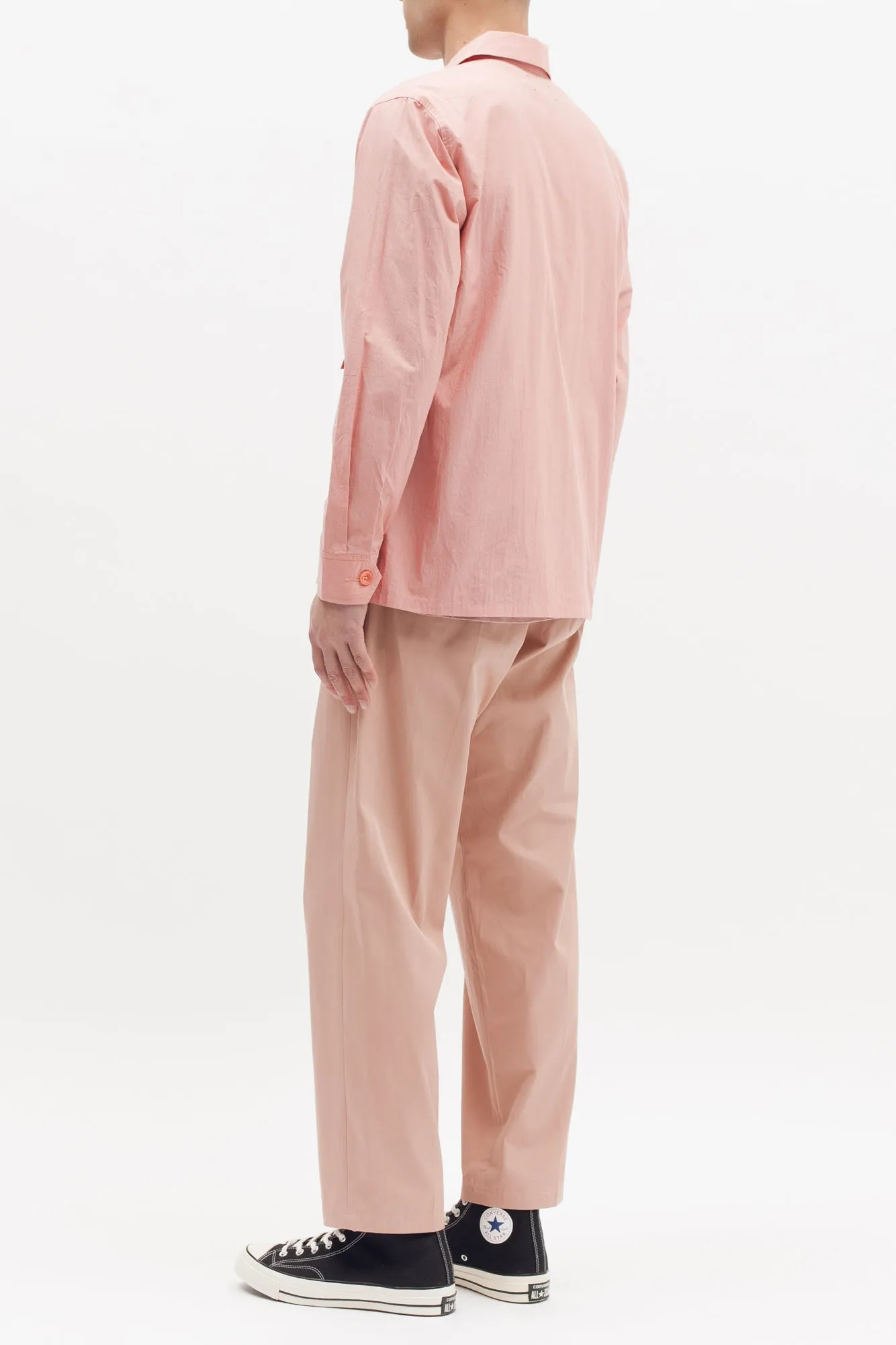 Boxy LS Shirt - Coral