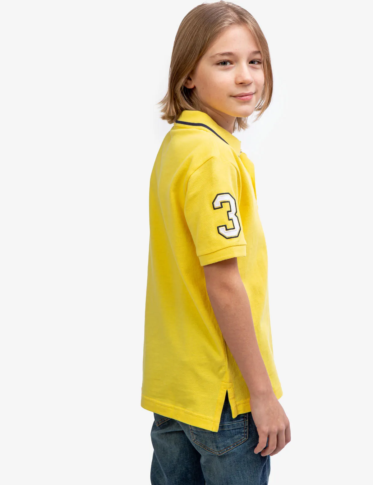 BOYS PIQUE POLO SHIRT