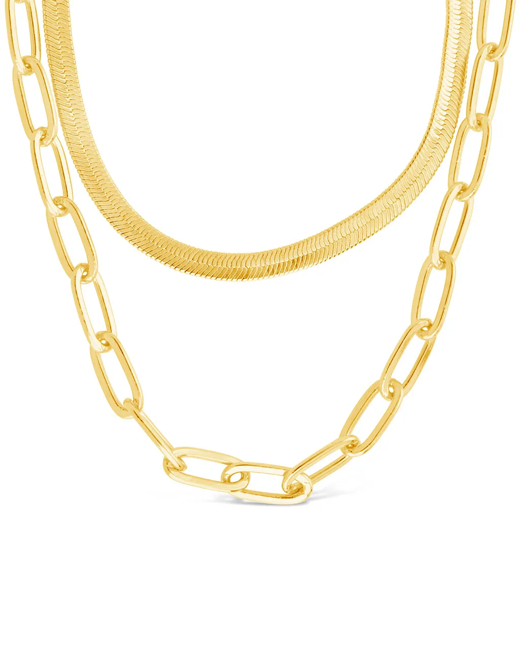 Brinley Layered Chain Necklace