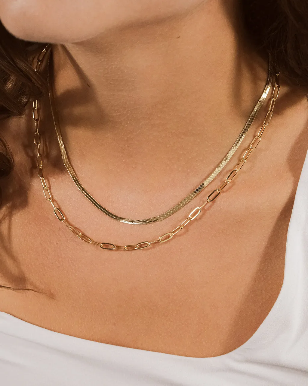 Brinley Layered Chain Necklace