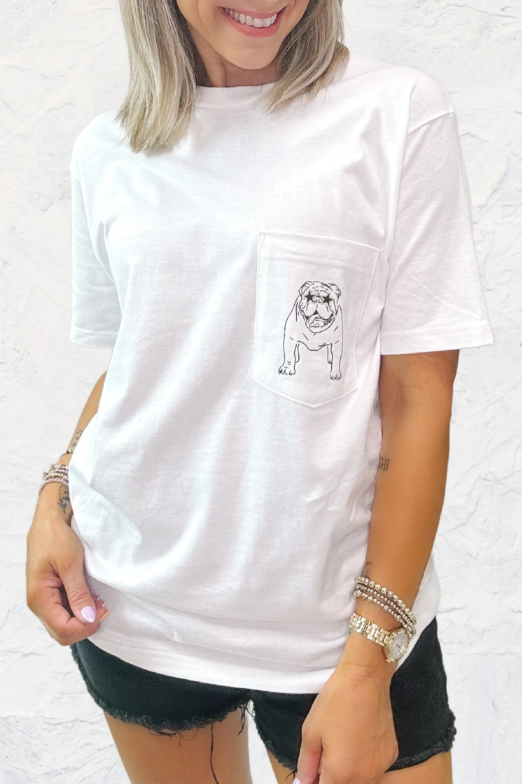 Bulldogs Pocket Tee