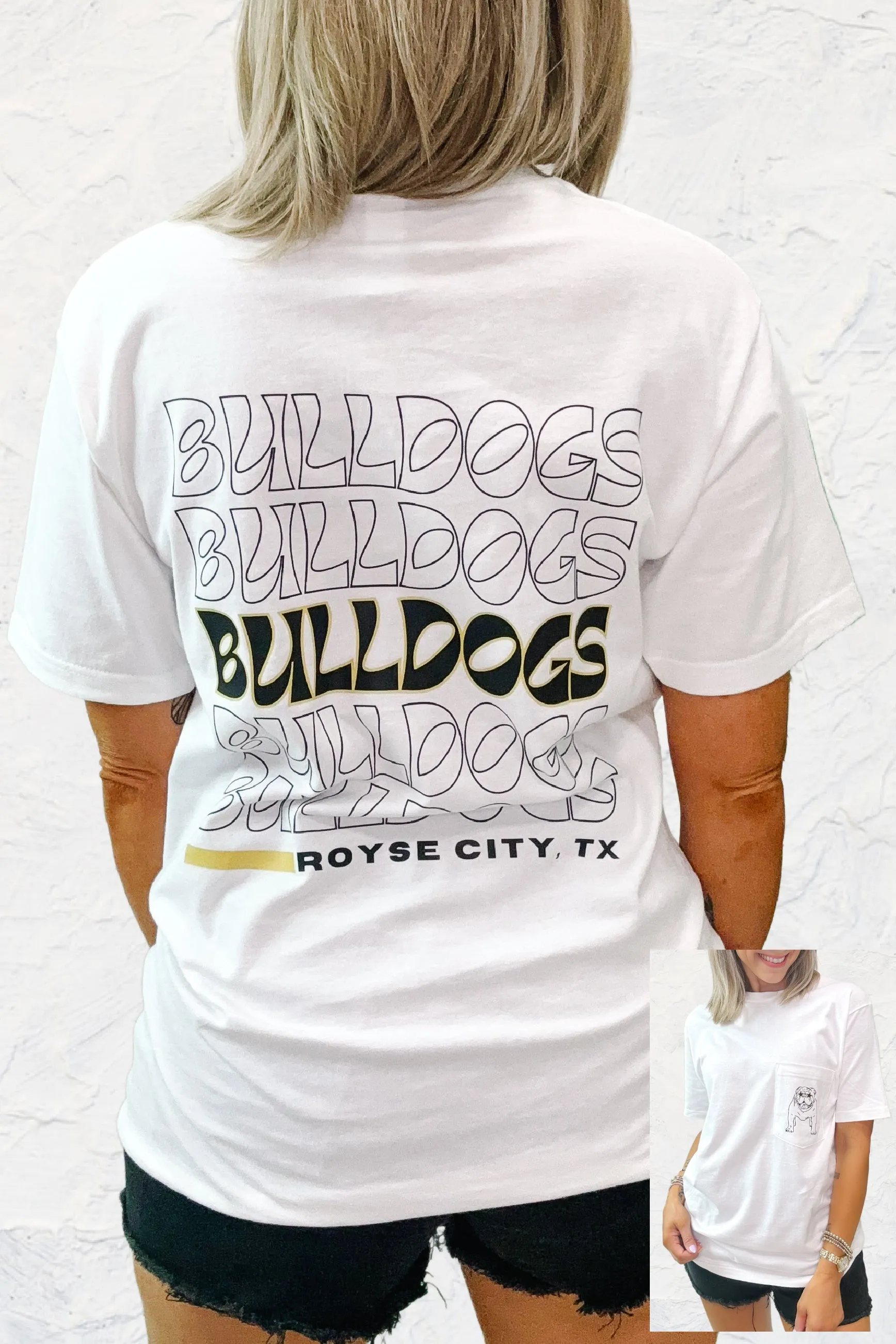 Bulldogs Pocket Tee