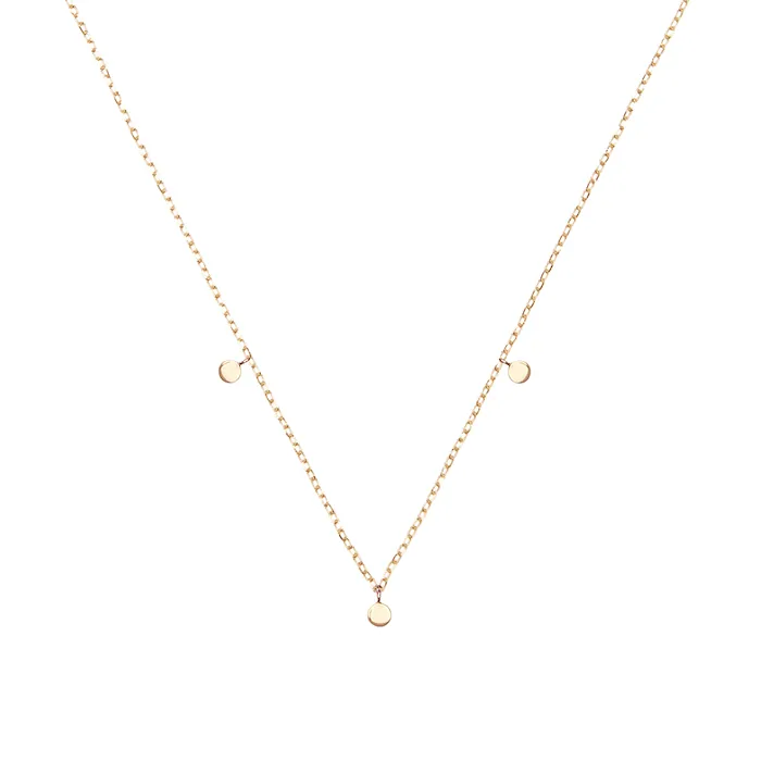 By Charlotte 14k Gold Lunar Necklace