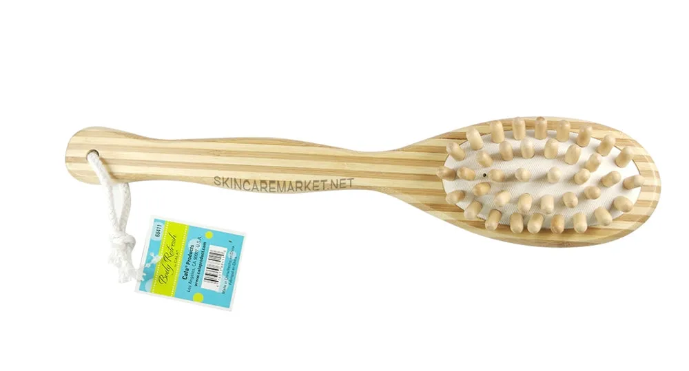 CALA Bamboo Bath Massager Brush