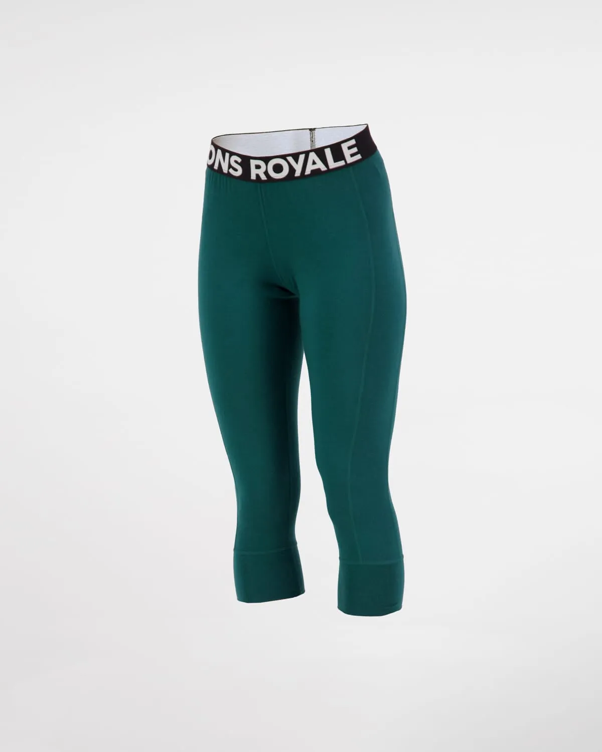 Cascade Merino Base Layer 3/4 Legging - Evergreen