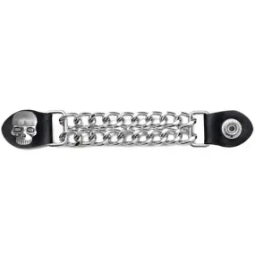 Chain Vest Extender - Skull Face