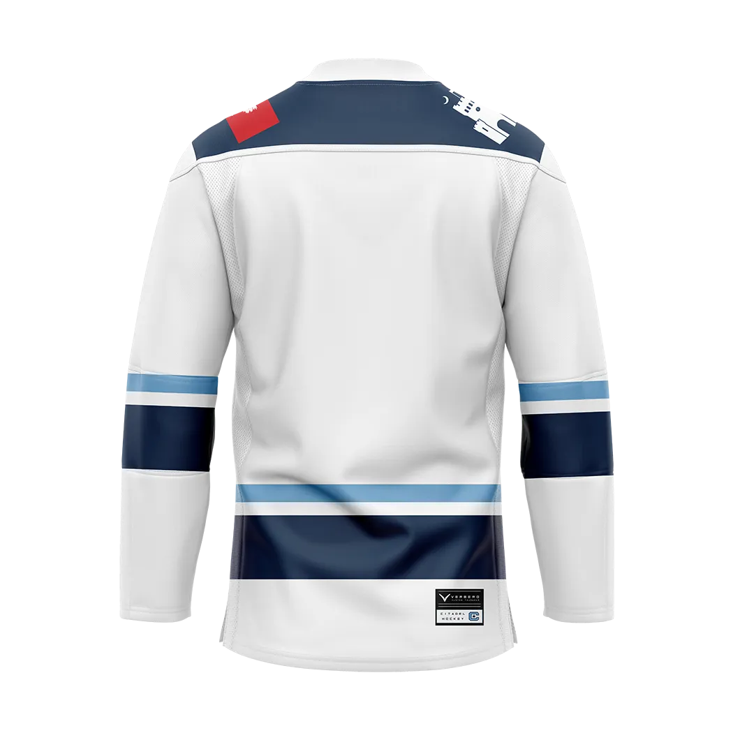 Citadel White Replica Sublimated Jersey