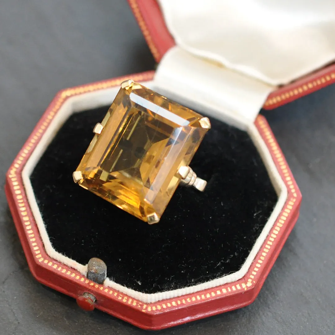 Citrine Ring