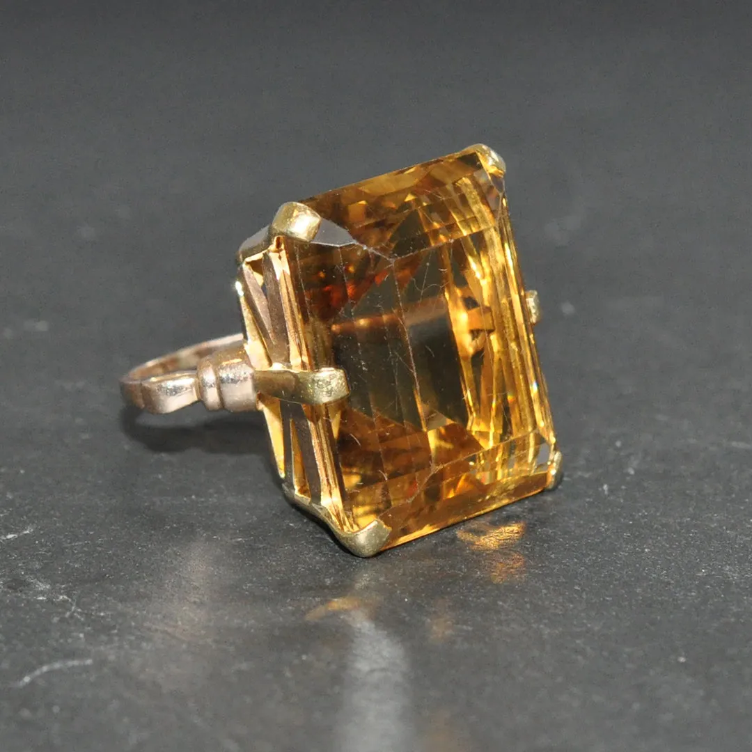 Citrine Ring