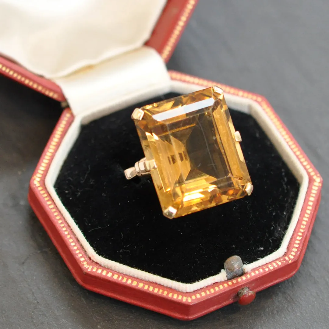 Citrine Ring