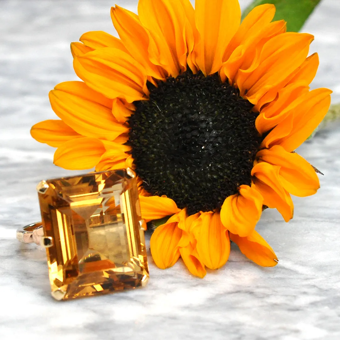 Citrine Ring