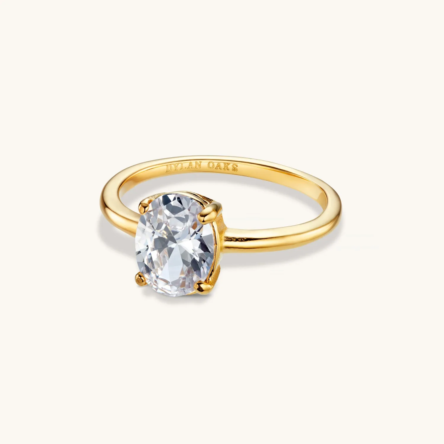 Classic Diamond Ring in Gold