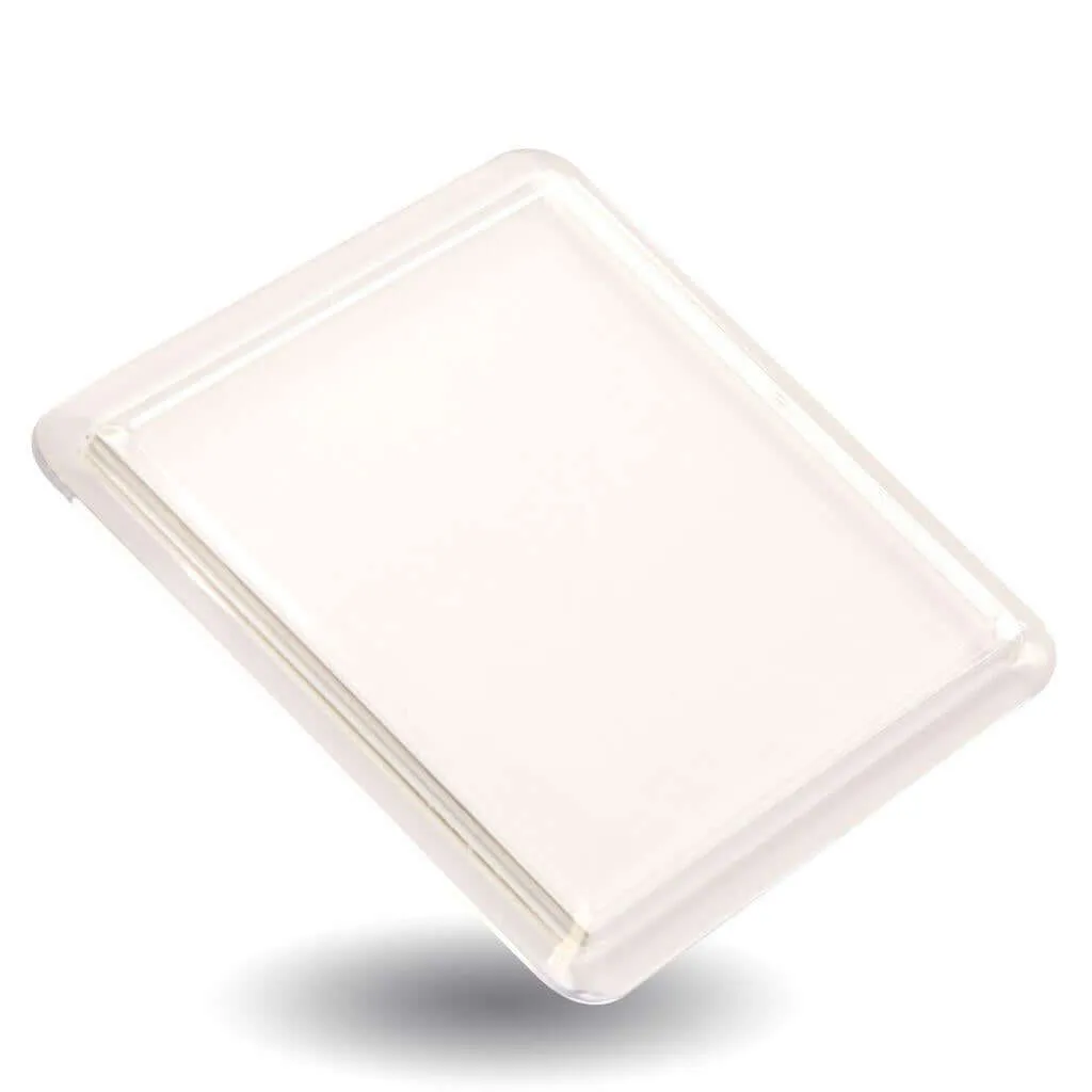 CS02 Square Blank Plastic Photo Insert Coaster - 80 x 80mm - Pack of 10