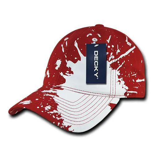 Decky 237 - 6 Panel Low Profile Relaxed Splat Dad Hat