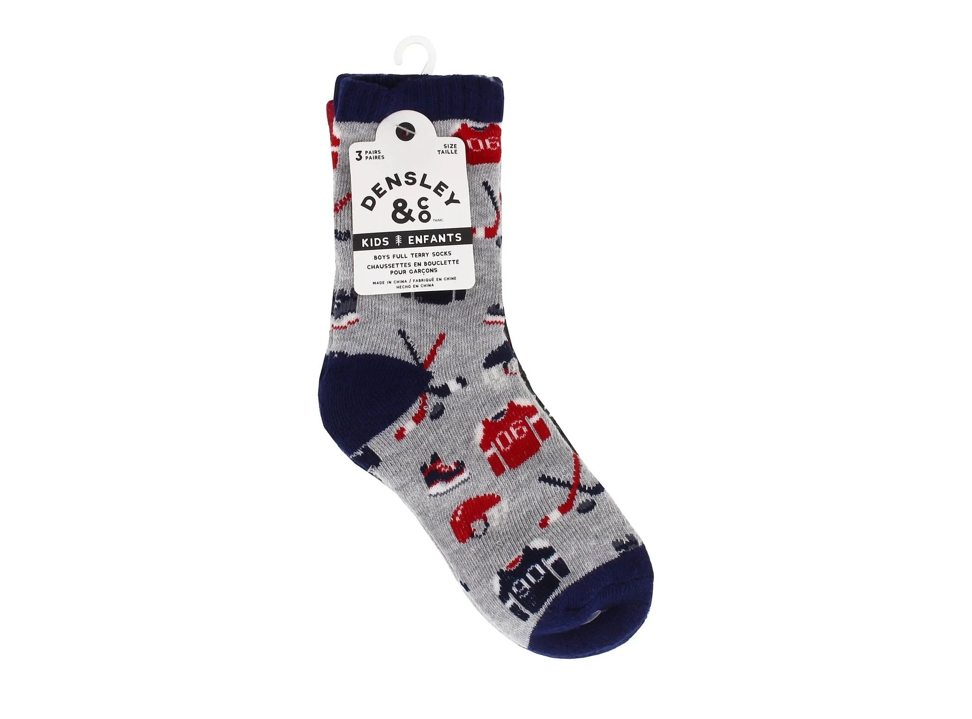 DENSLEY & CO - 3 Pairs of socks for kids SIZE 6-8