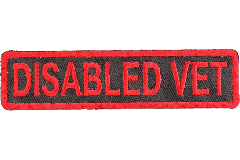 Disabled Vet Patch