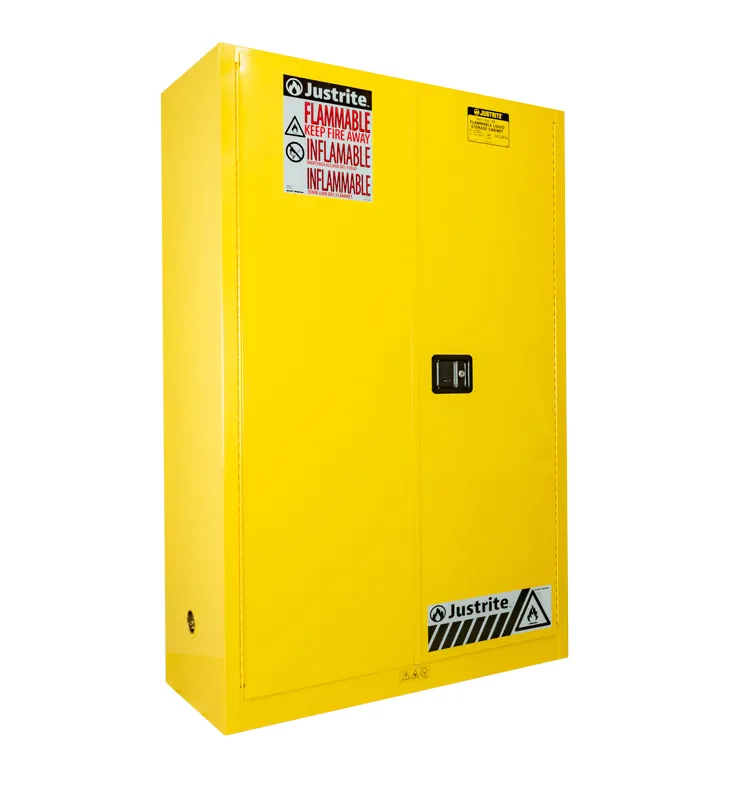 Flammable Storage Cabinets 45 Gallon/170 L, Yellow, خزانة لحفظ الكحول والمواد القابلة للاشتعال