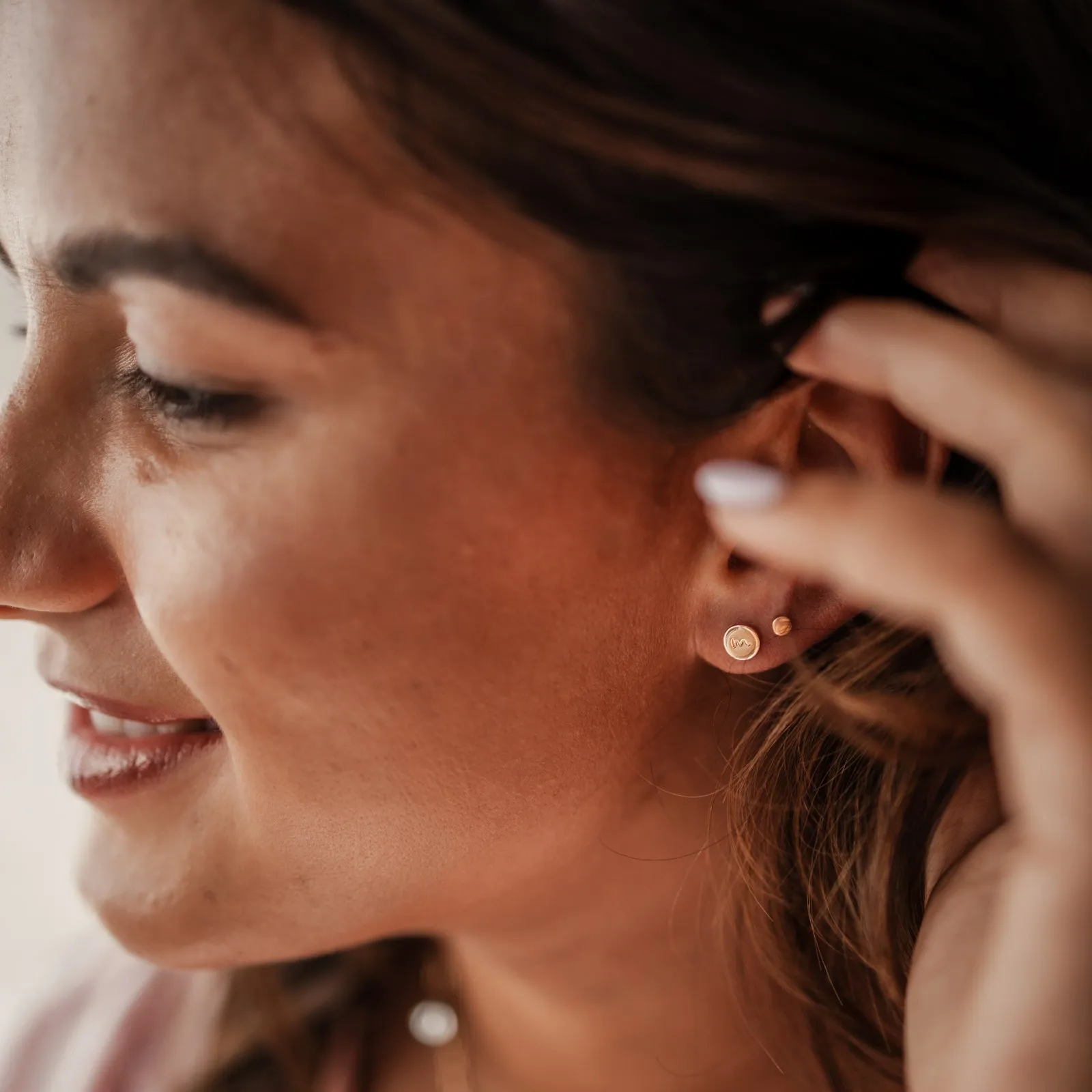 Florence Tiny Stud Earrings