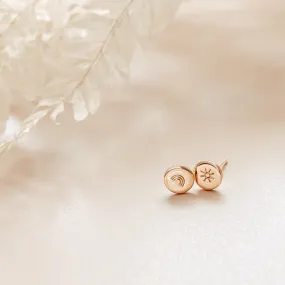 Florence Tiny Stud Earrings