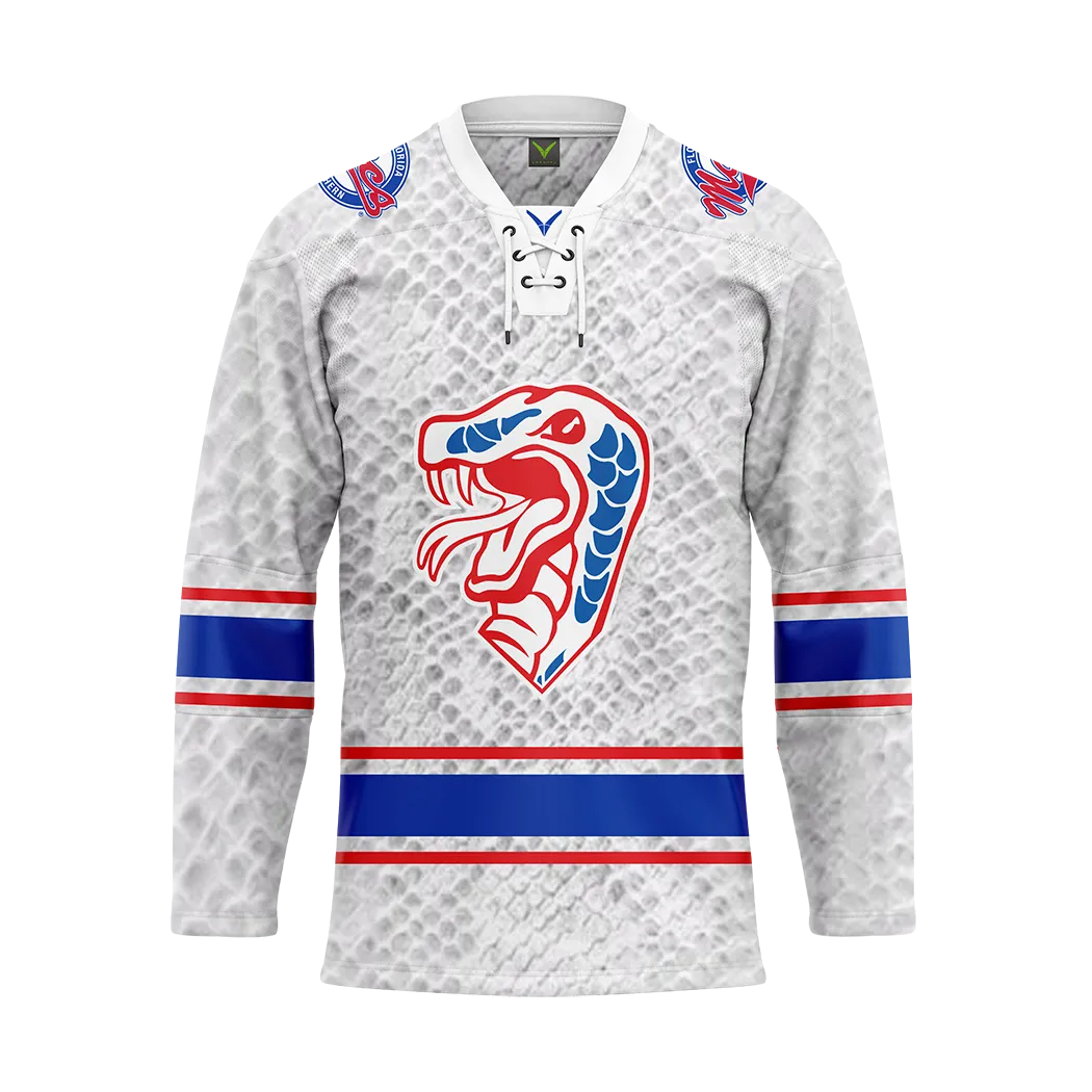 Florida Southern Hockey Gray Replica Sublimated Jersey