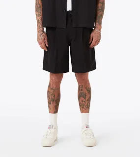 Herringbone Flow Short Black