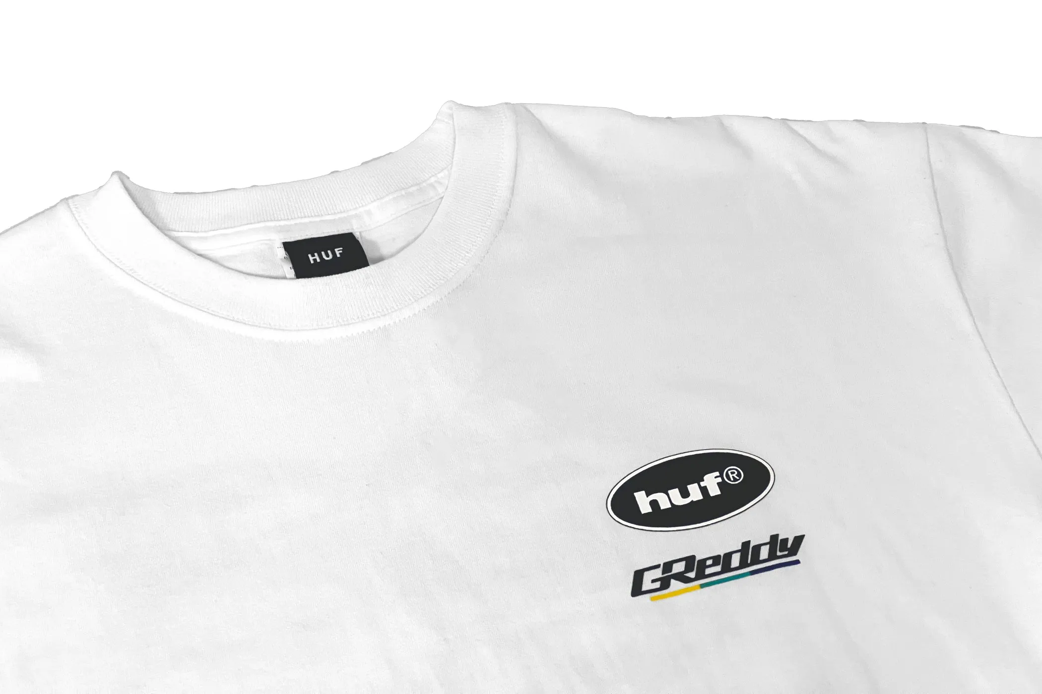 HUF x GReddy Racing Team S/S Tee - White