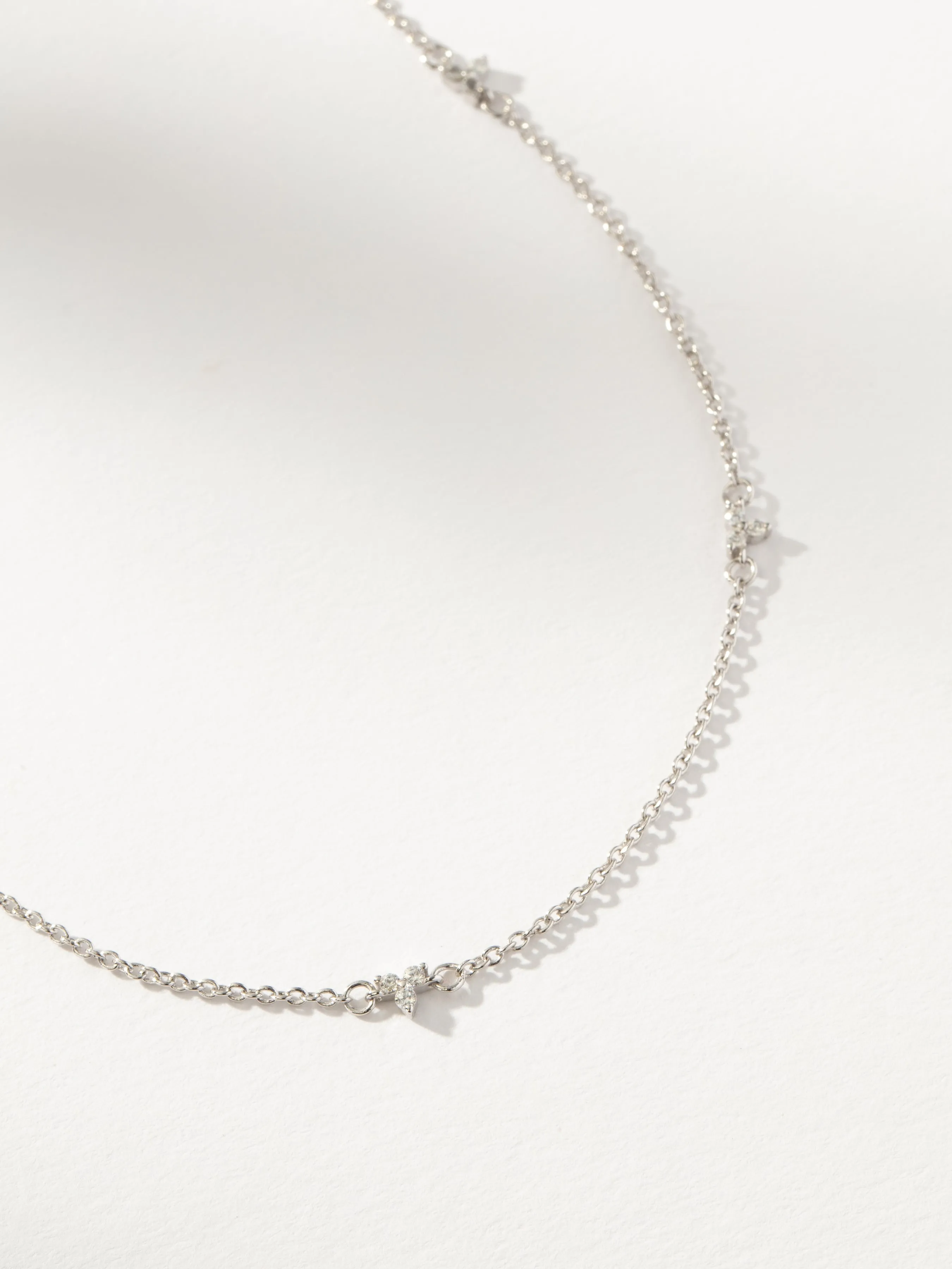 In Bloom Dainty Chain Necklace