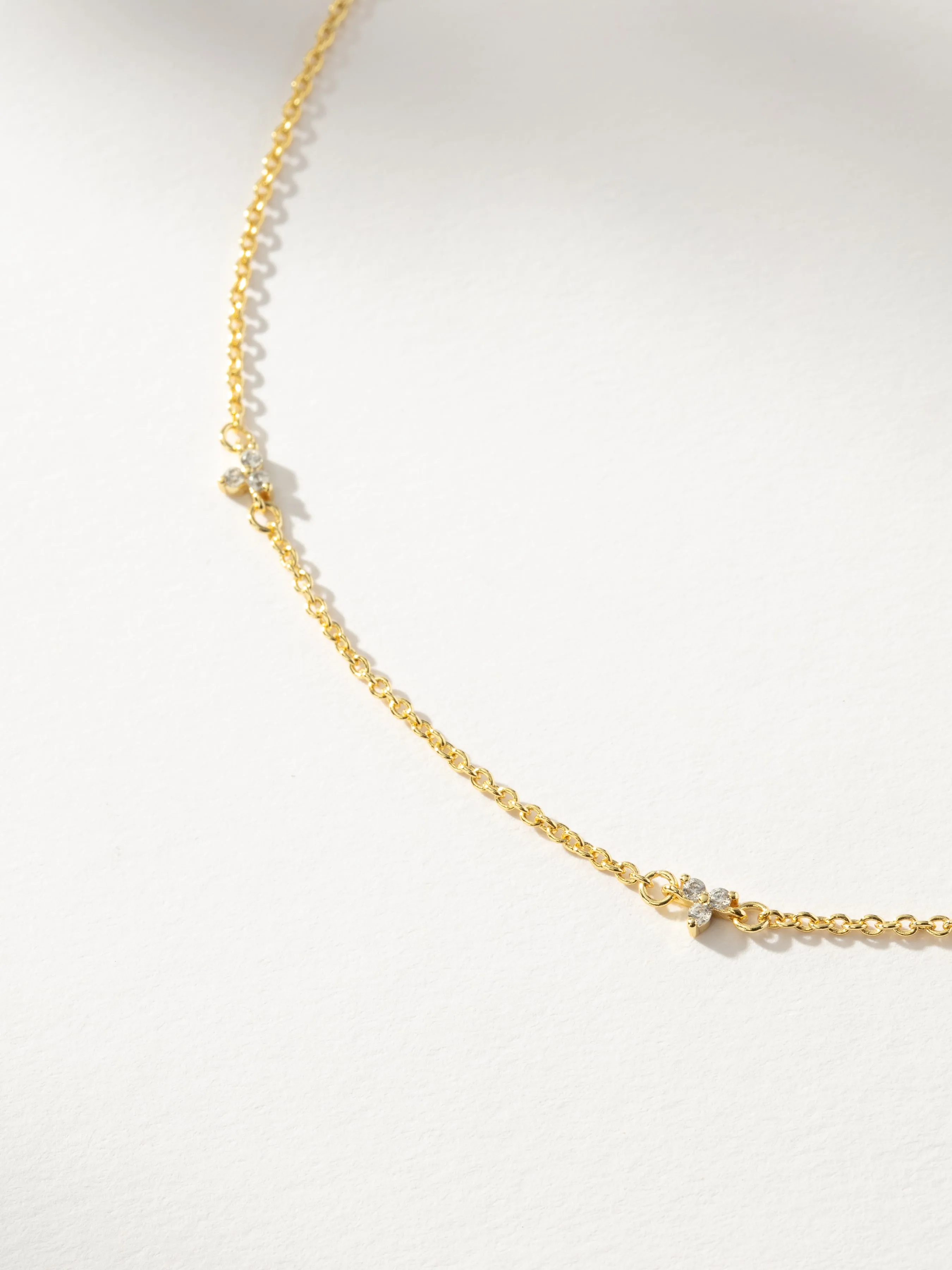 In Bloom Dainty Chain Necklace