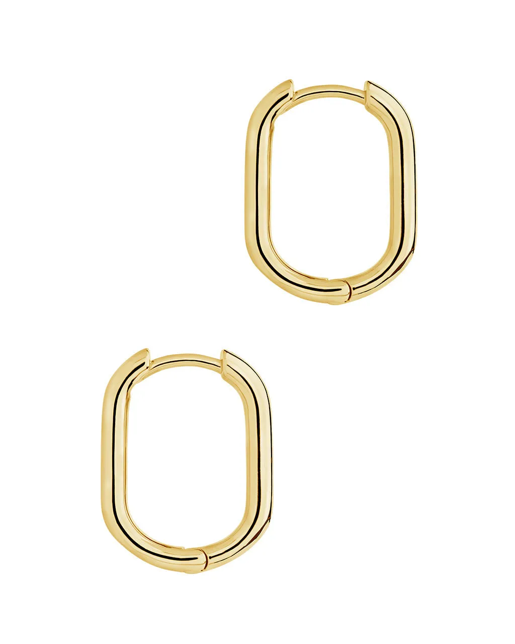 Josie Rectangular Hoop Earrings