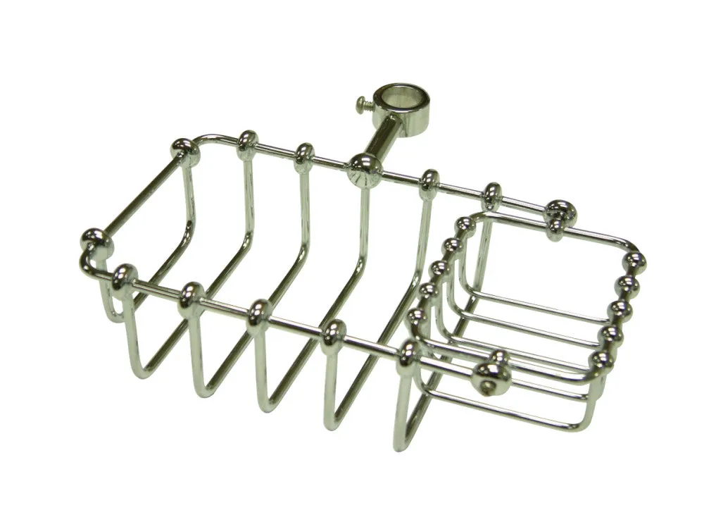 Kingston Brass 7" Riser Mount Soap Basket